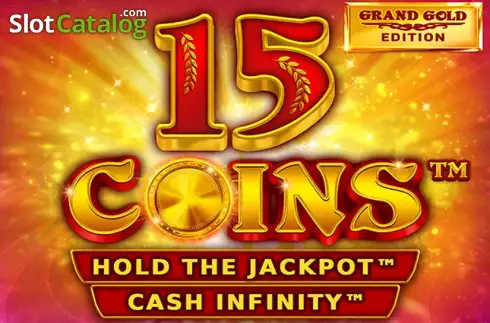 15 Coins Grand Gold Edition Λογότυπο 15 Coins Grand Gold Edition Λογότυπο