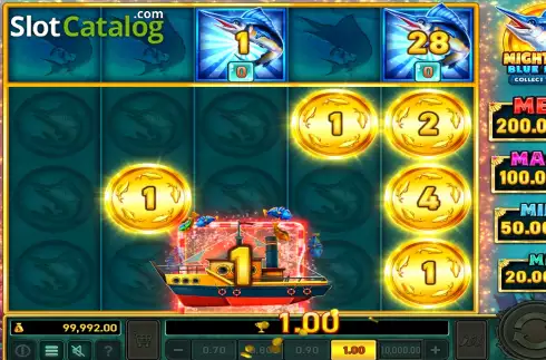 Οθόνη3. Mighty Fish: Blue Marlin Κουλοχέρης