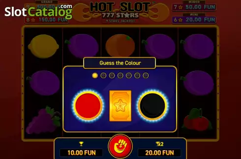 Οθόνη6. Hot Slot: 777 Stars Extremely Light Κουλοχέρης