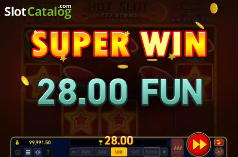 Οθόνη8. Hot Slot: 777 Stars Extremely Light Κουλοχέρης