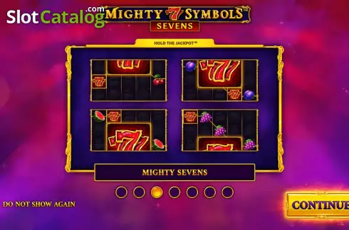 Οθόνη2. Mighty Symbols: Sevens Κουλοχέρης