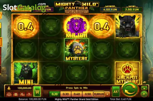 Οθόνη2. Mighty Wild: Panther Grand Gold Edition Κουλοχέρης