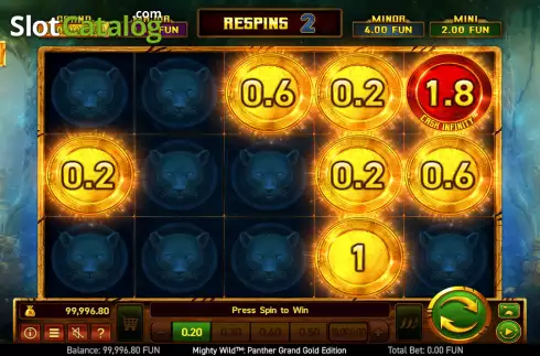 Οθόνη3. Mighty Wild: Panther Grand Gold Edition Κουλοχέρης