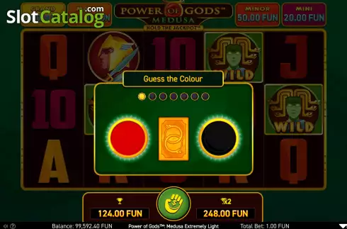 Οθόνη5. Power of Gods: Medusa Extremely Light Κουλοχέρης