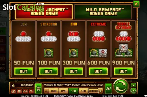 Οθόνη4. Mighty Wild: Panther Grand Platinum Edition Κουλοχέρης