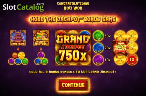 Οθόνη5. 9 Lions Hold the Jackpot Κουλοχέρης