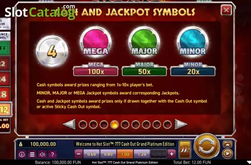 Οθόνη9. Hot Slot: 777 Cash Out Grand Platinum Edition Κουλοχέρης