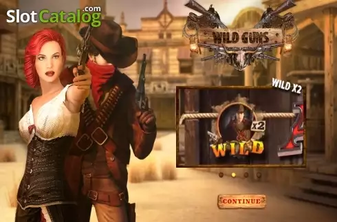 Οθόνη2. Wild Guns (Wazdan) Κουλοχέρης