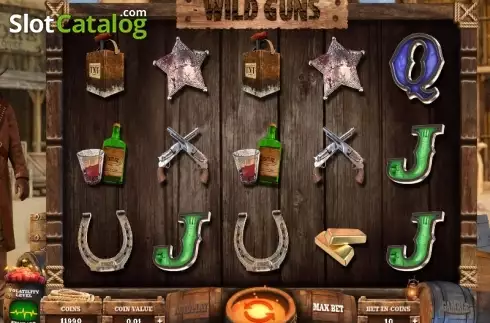 Οθόνη3. Wild Guns (Wazdan) Κουλοχέρης