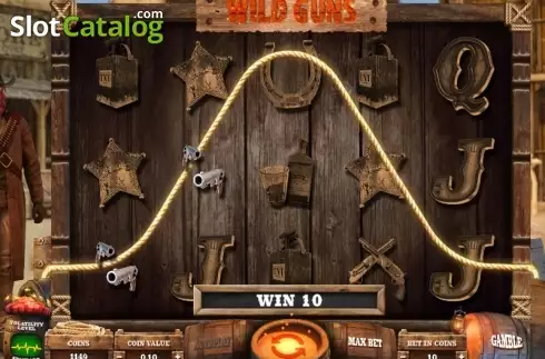 Οθόνη4. Wild Guns (Wazdan) Κουλοχέρης