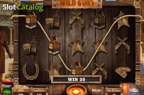 Οθόνη5. Wild Guns (Wazdan) Κουλοχέρης