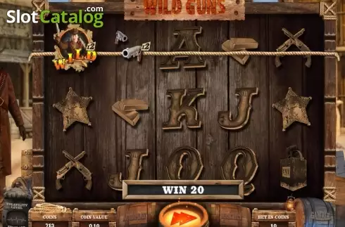 Οθόνη6. Wild Guns (Wazdan) Κουλοχέρης