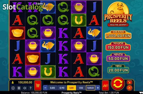 Οθόνη3. Prosperity Reels Κουλοχέρης