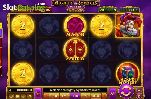 Οθόνη3. Mighty Symbols: Jokers Κουλοχέρης