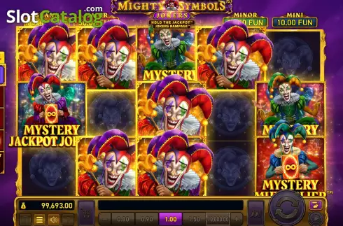 Οθόνη5. Mighty Symbols: Jokers Κουλοχέρης