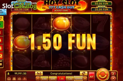 Οθόνη5. Hot Slot: 777 Cash Out Grand Diamond Edition Κουλοχέρης
