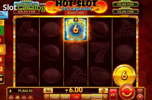 Οθόνη7. Hot Slot: 777 Cash Out Grand Diamond Edition Κουλοχέρης
