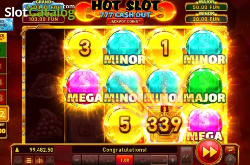 Οθόνη8. Hot Slot: 777 Cash Out Grand Diamond Edition Κουλοχέρης