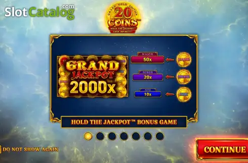 Οθόνη2. 20 Coins Grand Gold Edition Κουλοχέρης