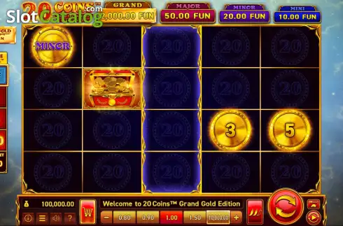 Οθόνη3. 20 Coins Grand Gold Edition Κουλοχέρης