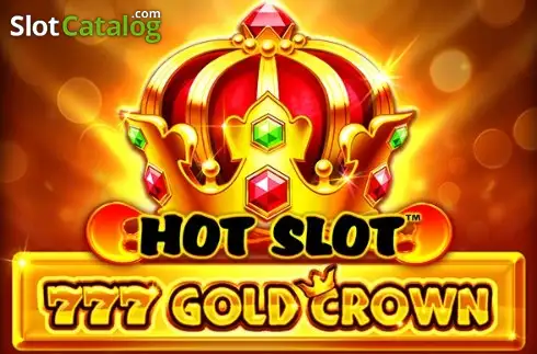 Hot Slot: 777 Gold Crown Λογότυπο Hot Slot: 777 Gold Crown Λογότυπο