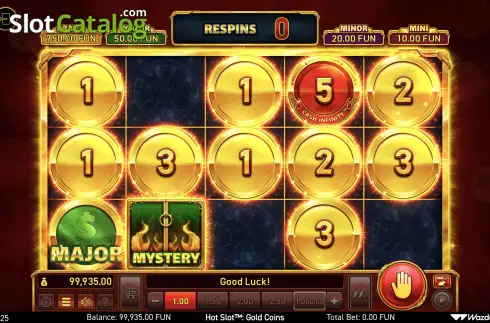 Οθόνη6. Hot Slot: Gold Coins Κουλοχέρης