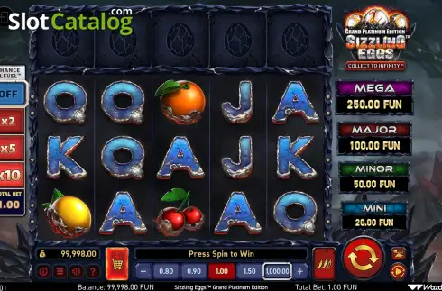 Video 1. Sizzling Eggs Grand Platinum Edition Κουλοχέρης
