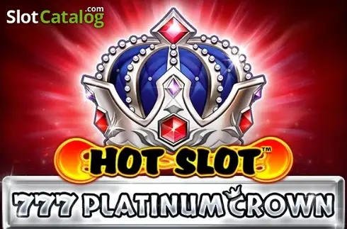 Hot Slot: 777 Platinum Crown Λογότυπο