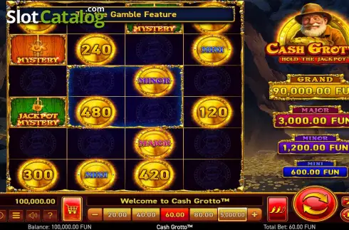 Οθόνη2. Cash Grotto Κουλοχέρης