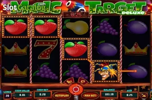 Οθόνη4. Magic Target Deluxe Κουλοχέρης 