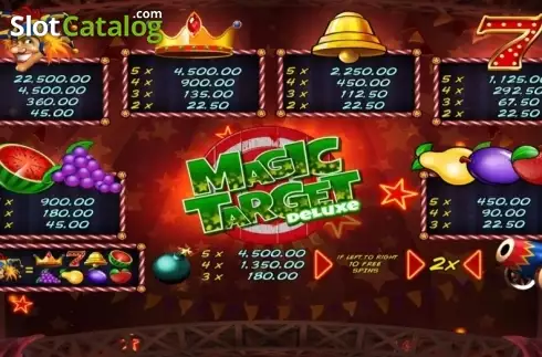 Οθόνη6. Magic Target Deluxe Κουλοχέρης 