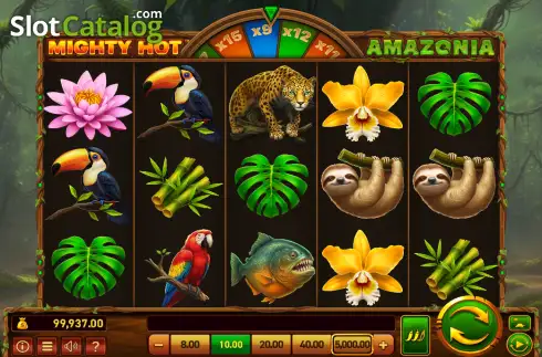 Οθόνη2. Mighty Hot Amazonia Κουλοχέρης