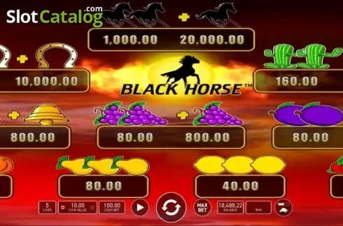 Οθόνη5. Black Horse Κουλοχέρης