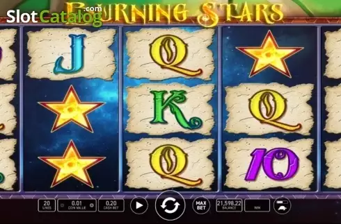 Οθόνη2. Burning Stars (Wazdan) Κουλοχέρης