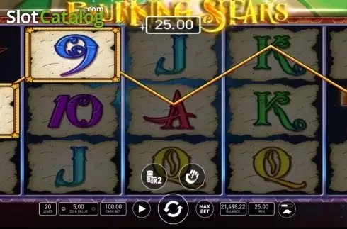 Οθόνη3. Burning Stars (Wazdan) Κουλοχέρης
