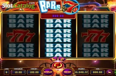 Οθόνη5. BARs and 7s (Wazdan) Κουλοχέρης