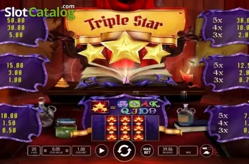 Οθόνη7. Triple Star (Wazdan) Κουλοχέρης