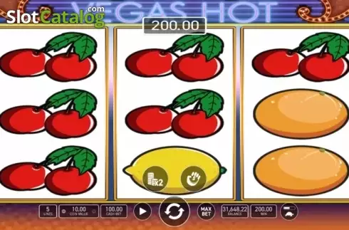 Οθόνη3. Vegas Hot Κουλοχέρης