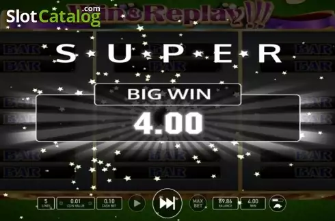 Οθόνη3. Win And Replay Κουλοχέρης