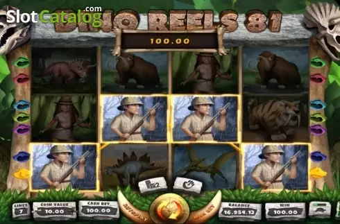 Οθόνη4. Dino Reels 81 Κουλοχέρης