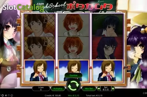Οθόνη4. Highschool Manga Κουλοχέρης