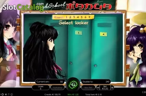 Οθόνη7. Highschool Manga Κουλοχέρης
