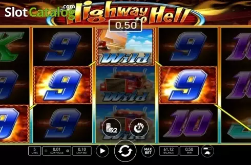 Οθόνη3. Highway to Hell (Wazdan) Κουλοχέρης