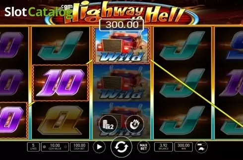 Οθόνη5. Highway to Hell (Wazdan) Κουλοχέρης