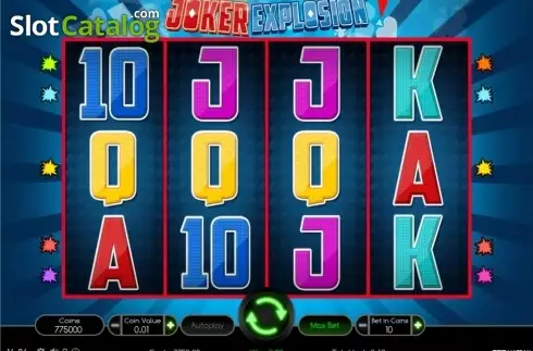 Οθόνη9. Joker Explosion Κουλοχέρης