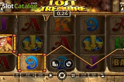 Οθόνη4. Lost Treasure (Wazdan) Κουλοχέρης