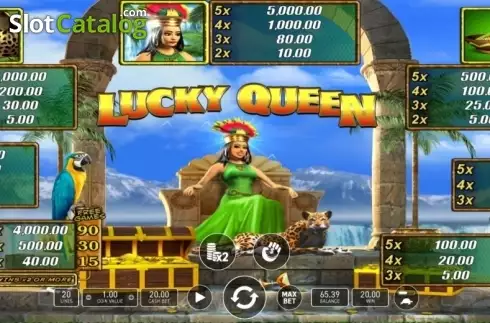Οθόνη8. Lucky Queen Κουλοχέρης