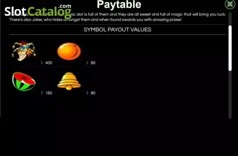 Οθόνη5. Magic Fruits Κουλοχέρης