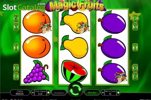 Οθόνη7. Magic Fruits Κουλοχέρης