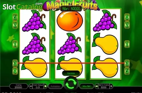 Οθόνη8. Magic Fruits Κουλοχέρης